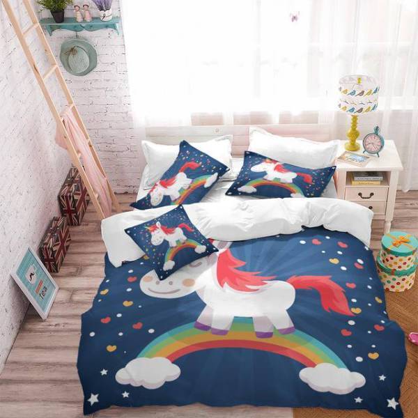 Nursery Unicorn Bed Set